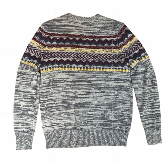 Urban Pipeline Men's Size L Southwestern Geometric Crewneck Sweater - Picture 5 of 7